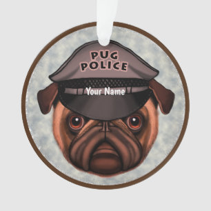 Ornamento Polícia de Pug