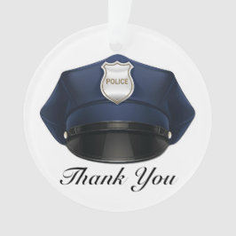 Ornamento Polícia - Polícia - Obrigado