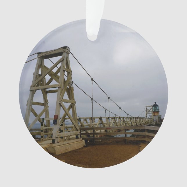 Ornamento Ponto Bonita Lighthouse #2-1 Ornament (Frente)
