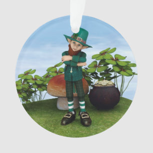 Ornamento Pote de Dourado