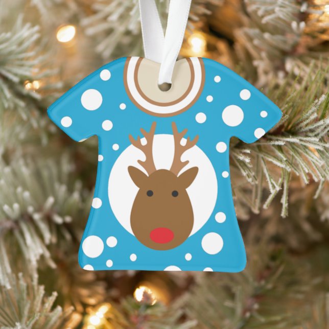 Ornamento Prêmio de Suéter de Natal Feio (Árvore)