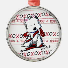 Ornamento Premium de Hugs & Kisses