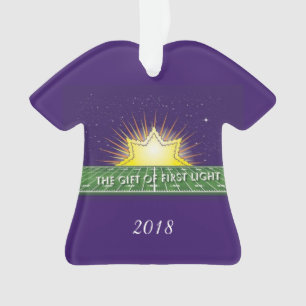 Ornamento Presente da primeira luz 2018