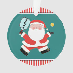 Ornamento Presente de Natal de Pickleball