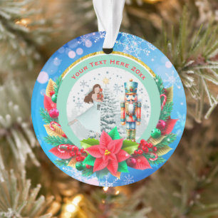 Ornamento Presente de Natal do Quebra-Nozes, Lembrança de Fé