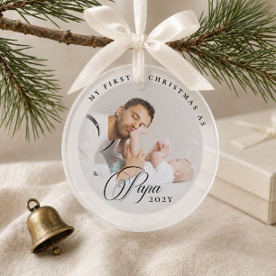 Ornamento Presente de Natal para Papai Personalizado no Prim