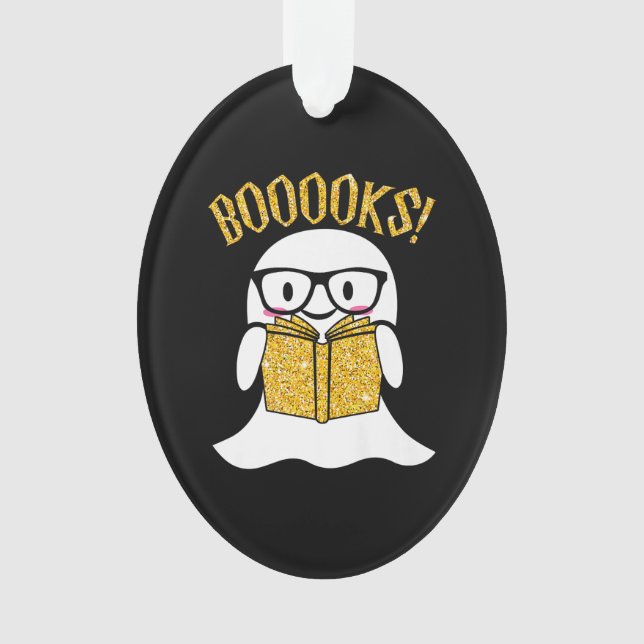 Ornamento presente do livro de leitura fantasma do nerd de l (Frente)