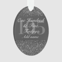 Ornamento presente especial personalizado de adorno de anive