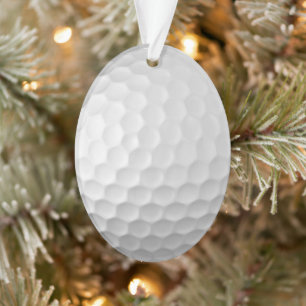 Ornamento Presentes de Bolas de Golfe da Série Signature