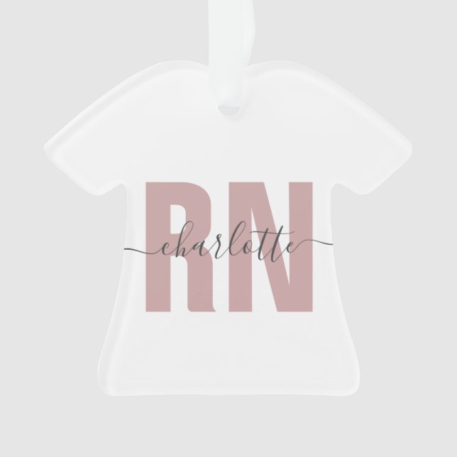 Ornamento Presentes de Graduação de Enfermeiros Registrados  (Frente)