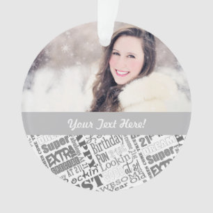 Ornamento Presentes Exclusivos E Especiais De aniversário de