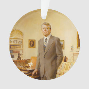 Ornamento Presidente americano James Earl Carter Escritório