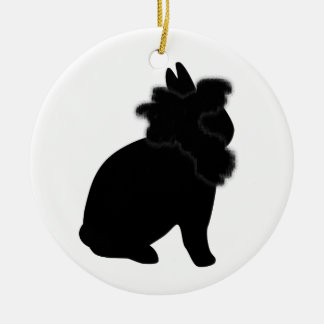 Ornamento preto de Lionhead