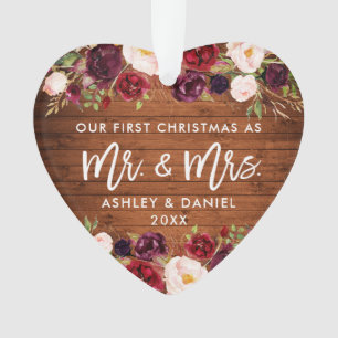 Ornamento Primeiro Casamento de Natal Russo da Borgonha