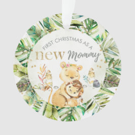 Ornamento Primeiro Natal Como Uma Nova Mamãe