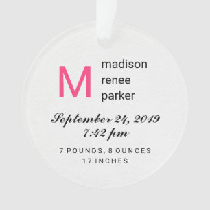 Ornamento Primeiro Natal do bebé com foto