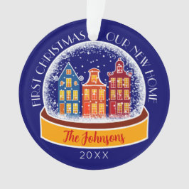 Ornamento Primeiro Natal Nosso Novo Natal