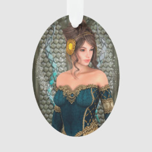 Ornamento Princesa de Conto de Fadas