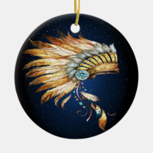 Ornamento Principal Americano de Headdress