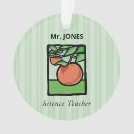 Ornamento Professor de Ciência Obrigado, Apple