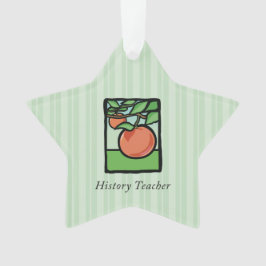Ornamento Professor de História Obrigado, Apple
