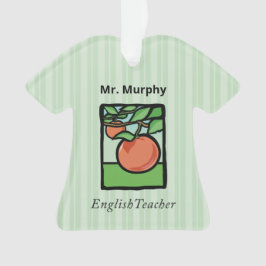 Ornamento Professor Inglês Obrigado, Apple