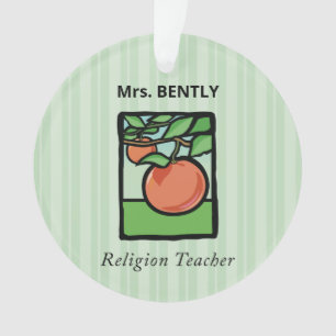 Ornamento Professor Religioso Obrigado, Apple