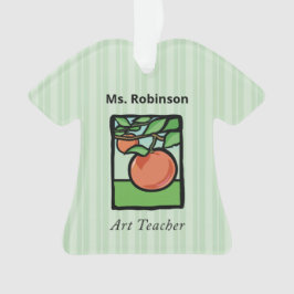 Ornamento Professora De Arte Obrigado, Apple