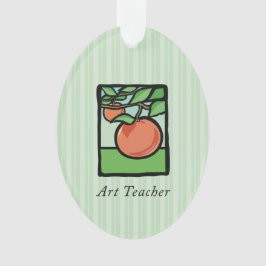 Ornamento Professora De Arte Obrigado, Apple