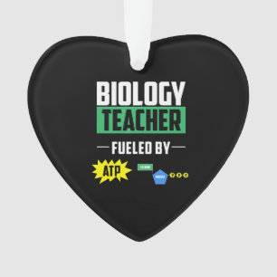 Ornamento Professora de Química Homens em Biologia Engraça