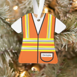 Ornamento Profissão do arquiteto do trabalhador da construçã