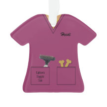 Ornamento profissional do assistente veterinário