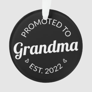 Ornamento Promovido À Avó Est. 2022