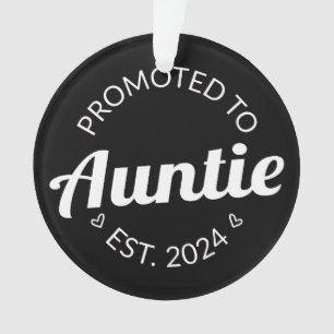 Ornamento Promovido À Tia Est. 2024 I