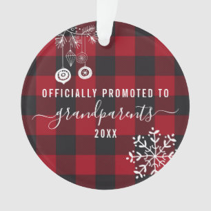 Ornamento Promovido aos Avós  Ano de Xadrez