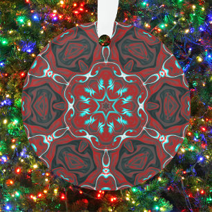 Ornamento Psicodélico Hippie