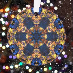 Ornamento Psicodélico Hippie