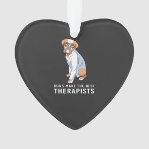 Ornamento Psicólogo Terapeuta de Cães Terapêuticos
