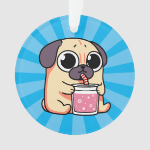 Ornamento Pug Gato