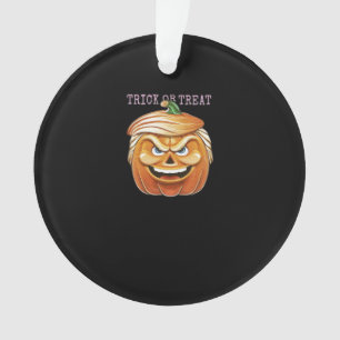 Ornamento Pumpkin Donald, Dia de as Bruxas engraçado Assusta