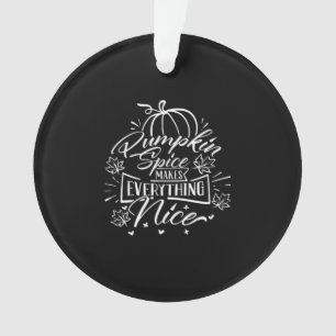 Ornamento Pumpkin Spice E Tudo O Que É Legal - Viral Outono