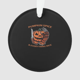 Ornamento Pumpkin Spice e tudo que é engraçado