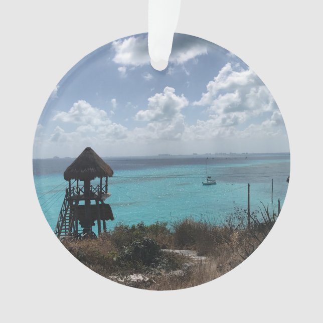 Ornamento Punta Sur, Isla Mujeres, México Ornament (Frente)