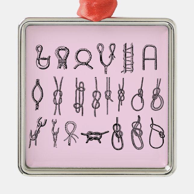 Ornamento quadrado connosco (Frente)