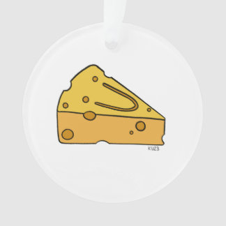 Ornamento Queijo Fofinho Sorridente