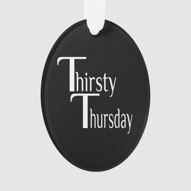 Ornamento Quinta-feira (Frente)