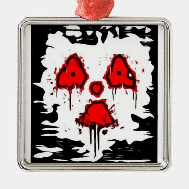 Ornamento radioativo de Ghostie (Frente)