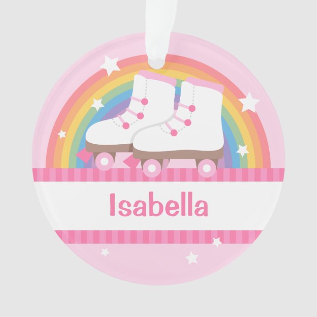 Ornamento Rainbow e Stars Personalizadas (Frente)