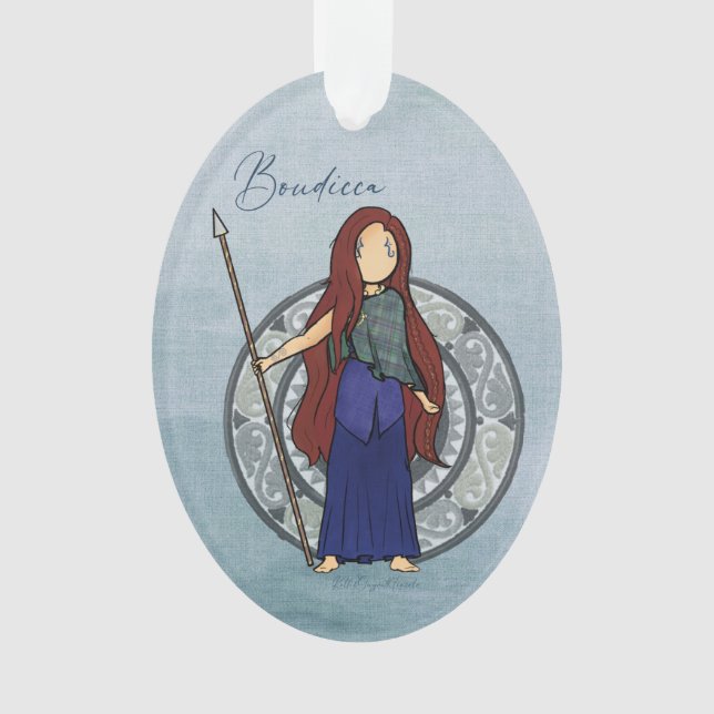 Ornamento Rainha Boudicca Ornament (Frente)