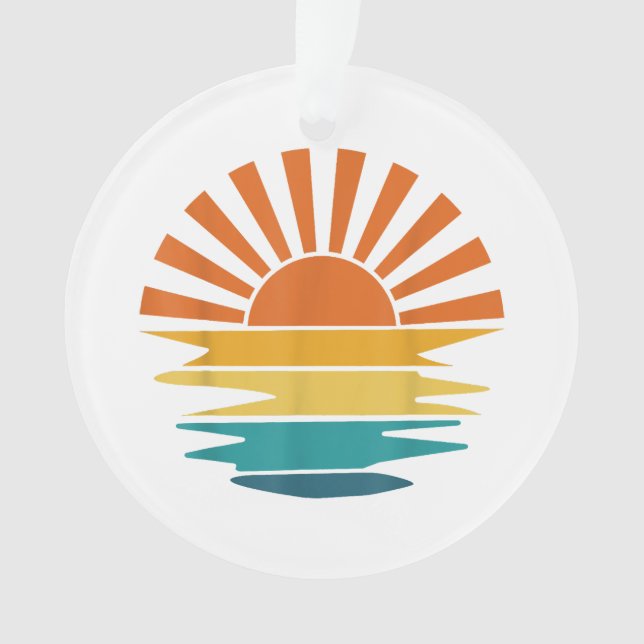 Ornamento Raios Ultrassados Retroativos Vintage Vintage (Frente)